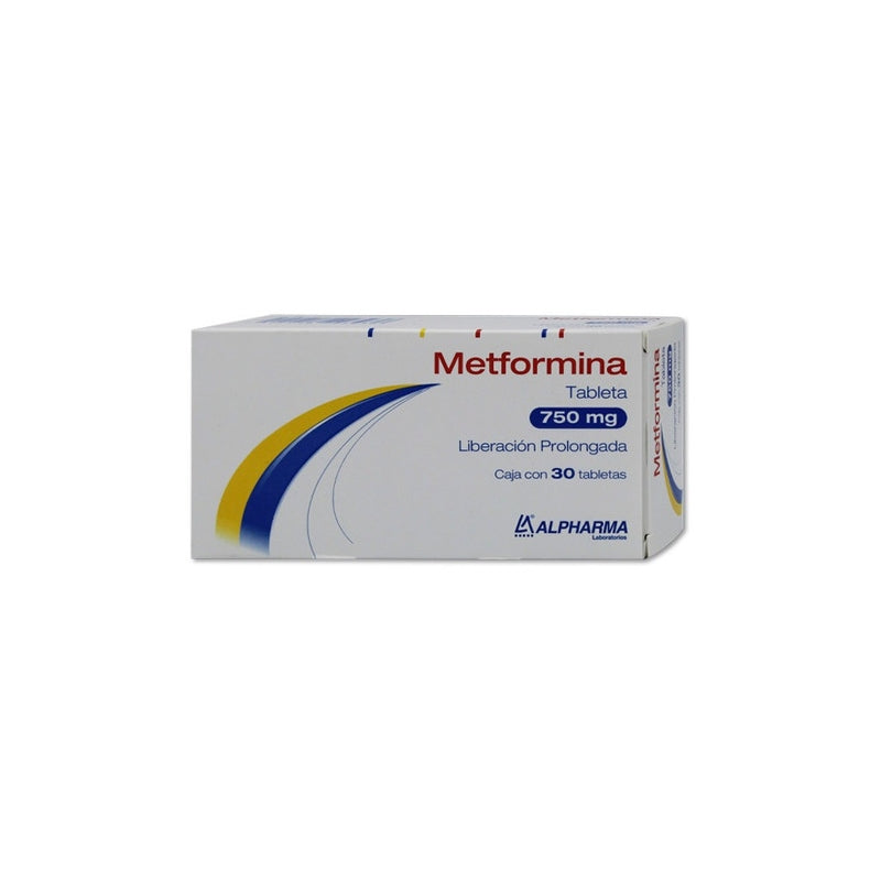 METFORMIN 750MG 30 TABLETS XR