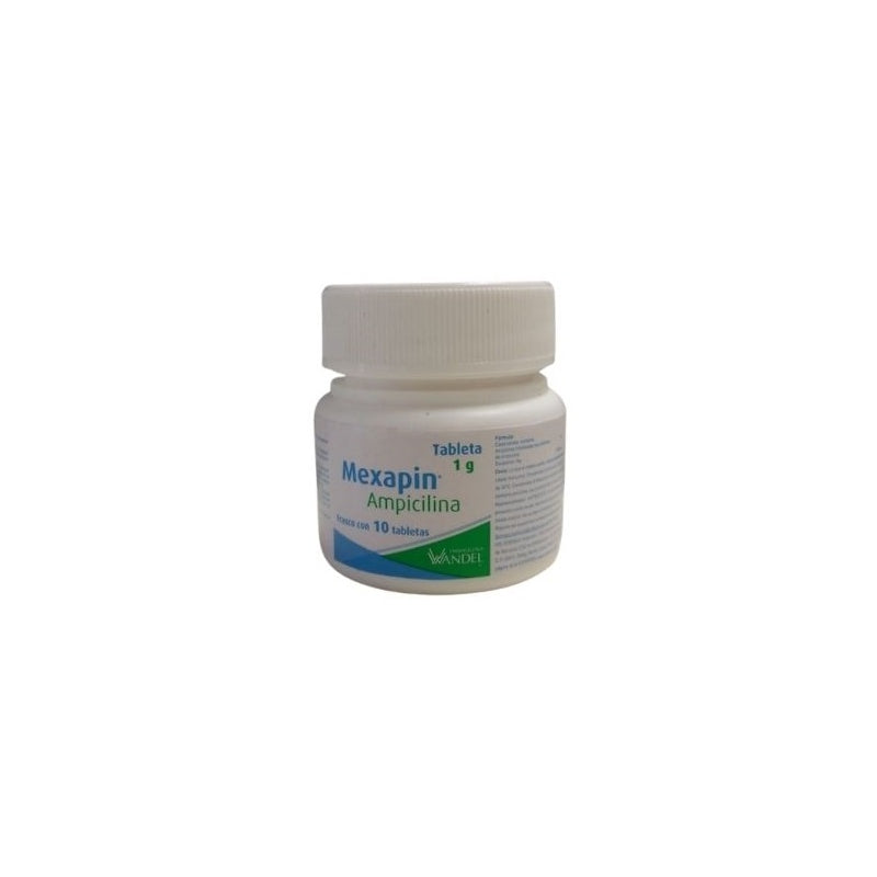 MEXAPIN (AMPICILLIN) 1G 10 TABLETS