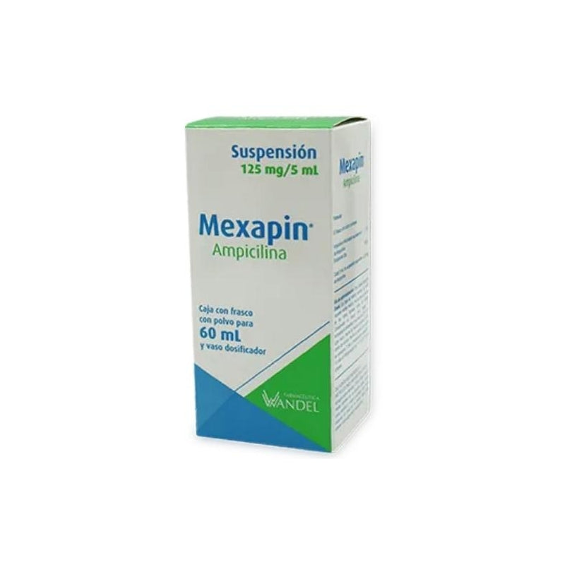 MEXAPIN (AMPICILLIN) 500MG 60ML SUSPENSION