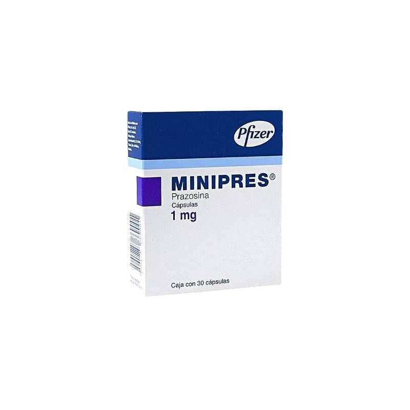 MINIPRES 30 CAPS 1MG