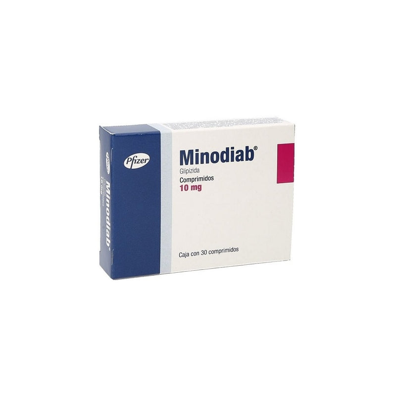 MINODIAB (GLIPIZIDE) 10 MG 30 TABLETS