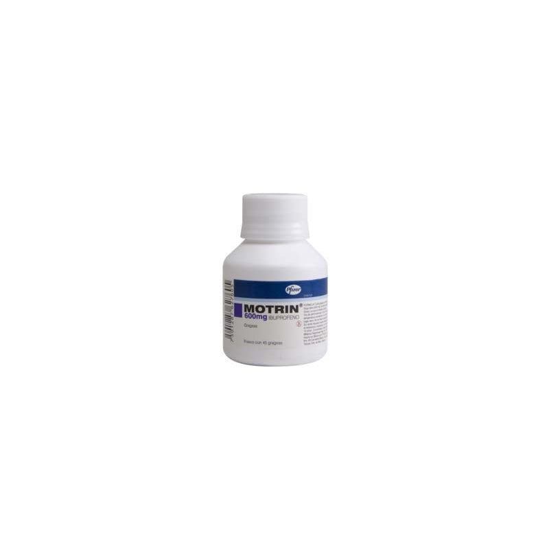 MOTRIN (IBUPROFEN) 45 CAPSULES 600MG
