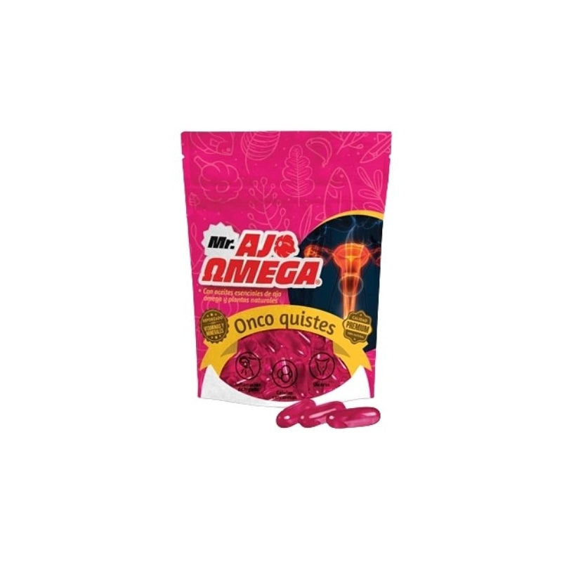 MR GARLIC OMEGA ONCO CYSTS 60 CAPS 650MG