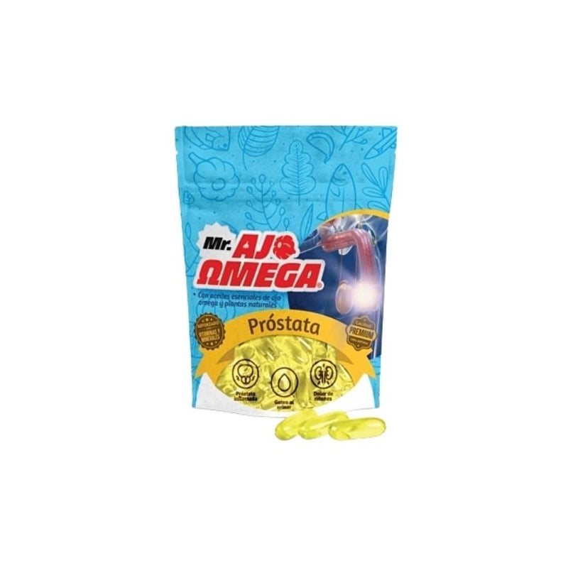 MR GARLIC OMEGA PROSTATE 650MG 60 CAPS