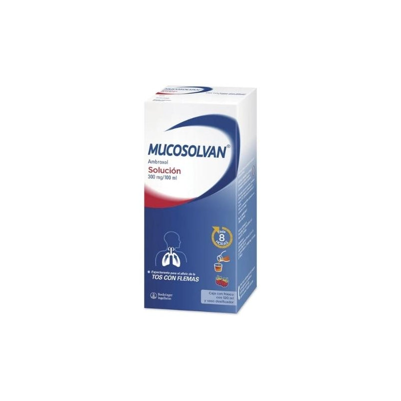 MUCOSOLVAN ADULT (AMBROXOL) 300MG/100ML 120ML
