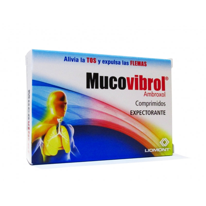 MUCOVIBROL (Ambroxol) 20 TABLETS 30 MG.