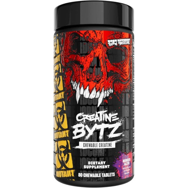 CREATINE BYTS BERRIED ALIVE 80 TABLETAS MASTICABLES