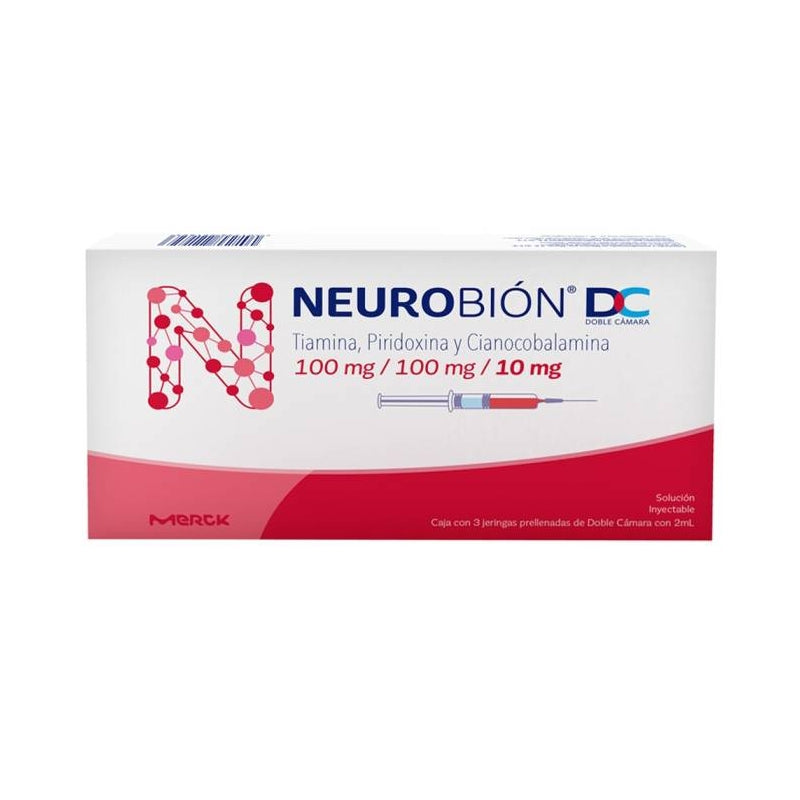 NEUROBION (THIAMINE, PYRIDOXINE AND CYANOCOBALAMIN) SOLUTION 2ML
