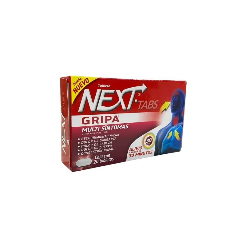NEXT-TABS 500/25/5/4MG TABS 20