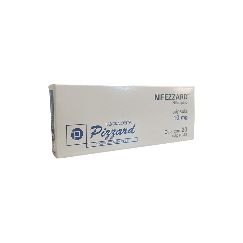 NIFEZZARD (NIFEDIPINE) 10 MG 20 CAPSULES