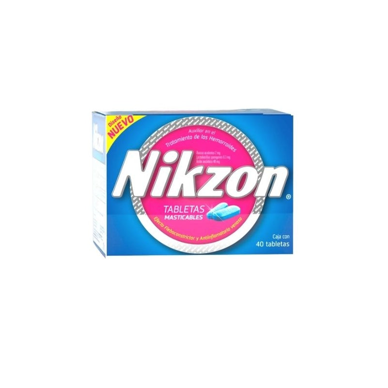 NIKZON 40 CHEWABLE TABLETS