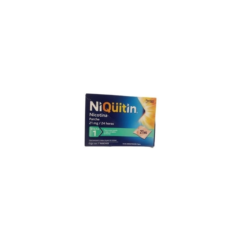 NIQUITIN (NICOTINE) 21MG 7 PATCHES
