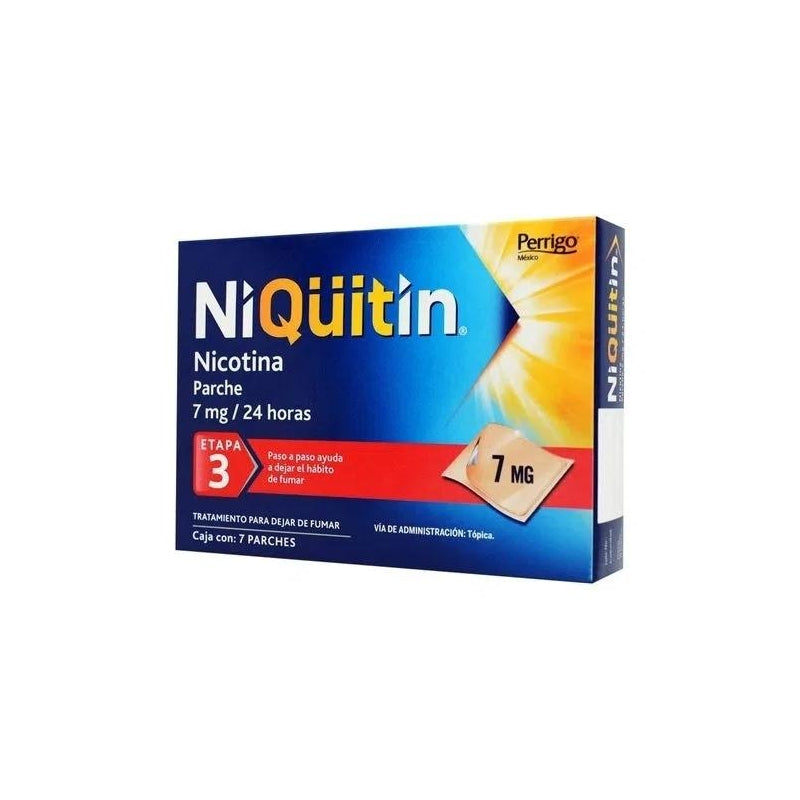 NIQUITIN (NICOTINE) 7MG 7 PATCHES