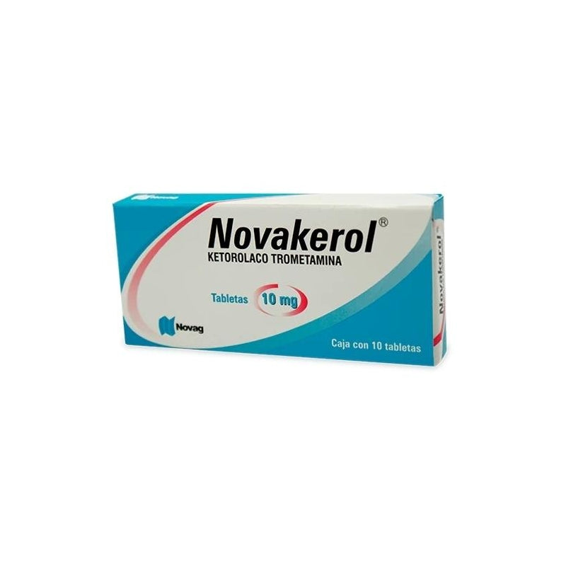NOVAKEROL (KETOROLAC TROMETHAMINE) 10MG 10 TABLETS