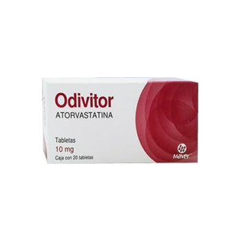 ODIVITOR (ATORVASTATIN) 20 TABS 10 MG