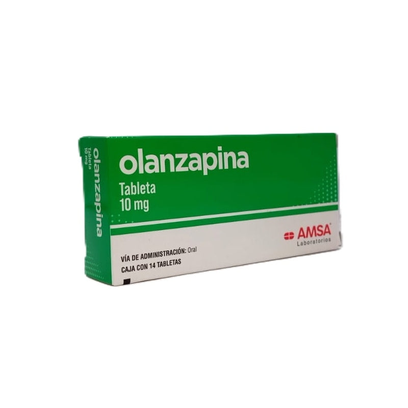 OLANZAPINE 10MG 14TABLETS