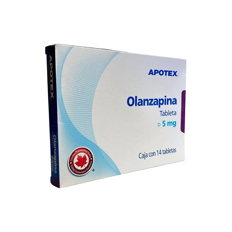 OLANZAPINE (APOTEX) 5 MG 14 TABLETS