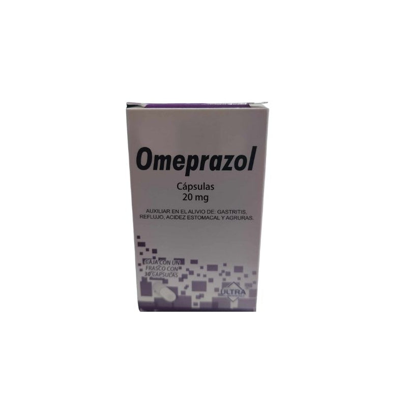 OMEPRAZOLE 20MG 30 CAPSULES