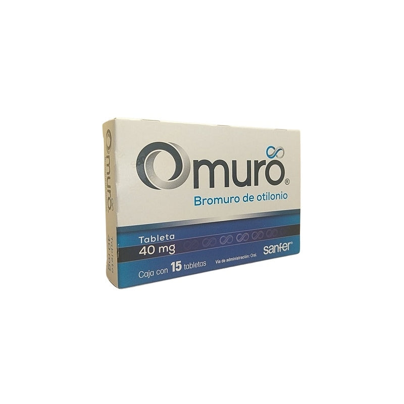OMURO (OTILONIUM BROMIDE) 40 MG 15 TABLETS