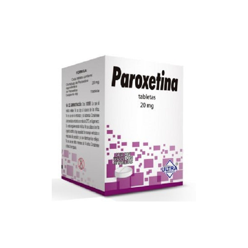 PAROXETINE 20MG 10 TABLETS