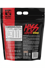 Parte trasera Mutant Mass XXXtreme 2500 Triple Chocolate 12lb