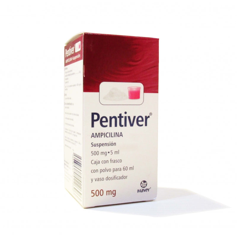 PENTIVER (AMPICILLIN) SUSP 500MG 60ML