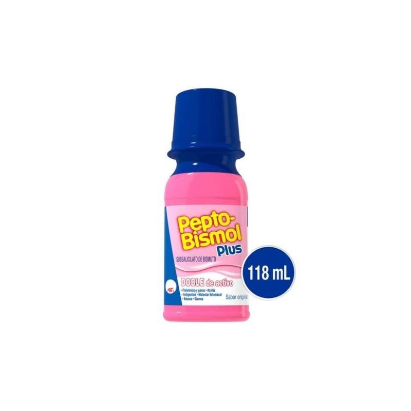 PEPTO-BISMOL PLUS SUSPENSION 118ML