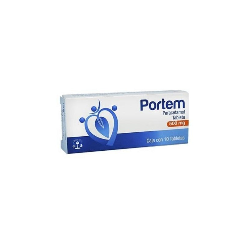 PORTEM 500 MG (acetaminophen)