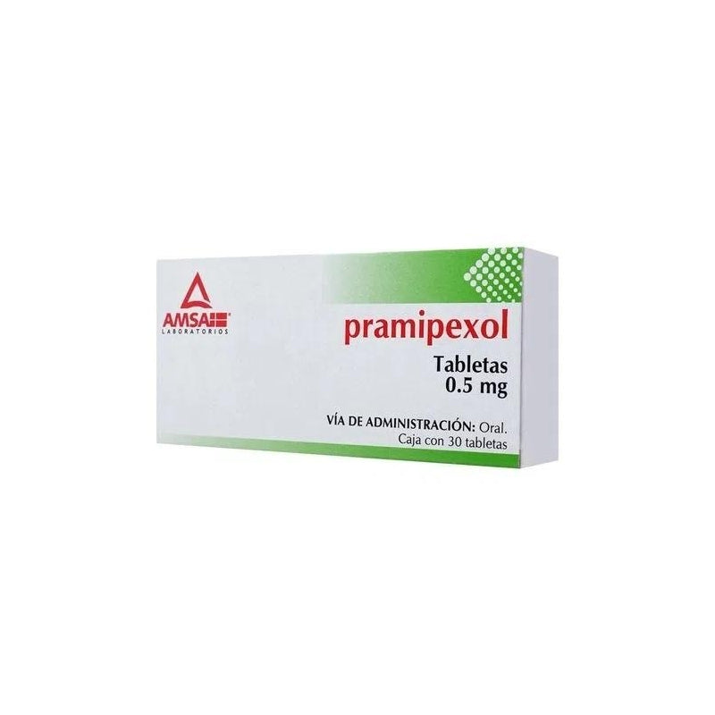 PRAMIPEXOLE (SIFROL) 0.5MG 30 TABLETS (AMSA)
