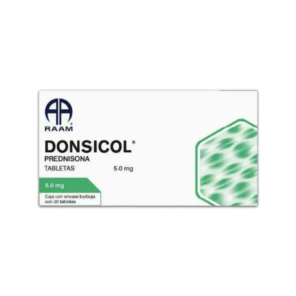 DONSICOL (PREDNISONE) 5MG 20 TABLETS