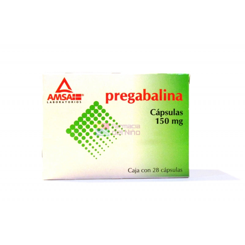 PREGABALIN (ams) 28 CAPS. 150 MG