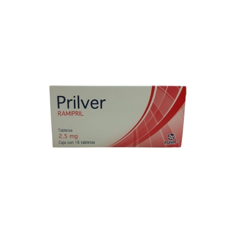PRILVER (RAMIPRIL) 2.5MG 16 TABLETS