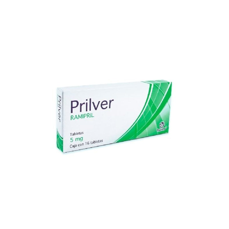 PRILVER (RAMIPRIL) 5MG 16 TABLETS
