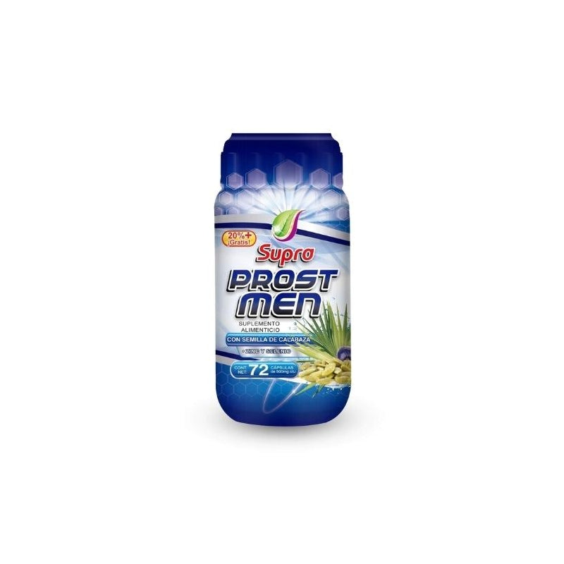 PROST MEN (PUMPKIN SEED, ZINC AND SELENIUM) 500MG 72 CAPSULES