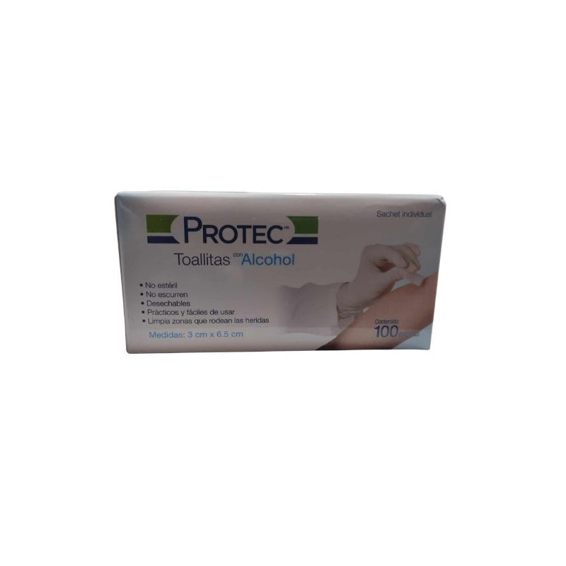 PROTEC ALCOHOL WIPES