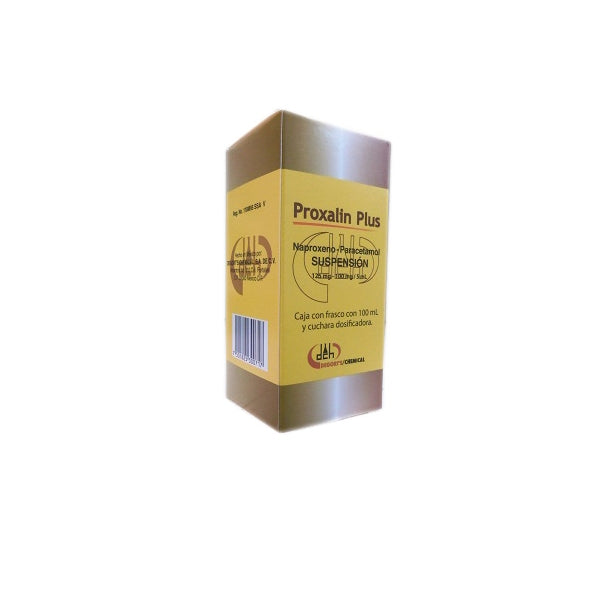 PROXALIN-PLUS (PARACETAMOL-NAPROXEN) 2.5/2.0MG 100ML