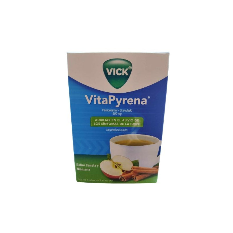 PYRENA (PARACETAMOL) CINNAMON AND APPLE FLAVOR GRANULES 500MG