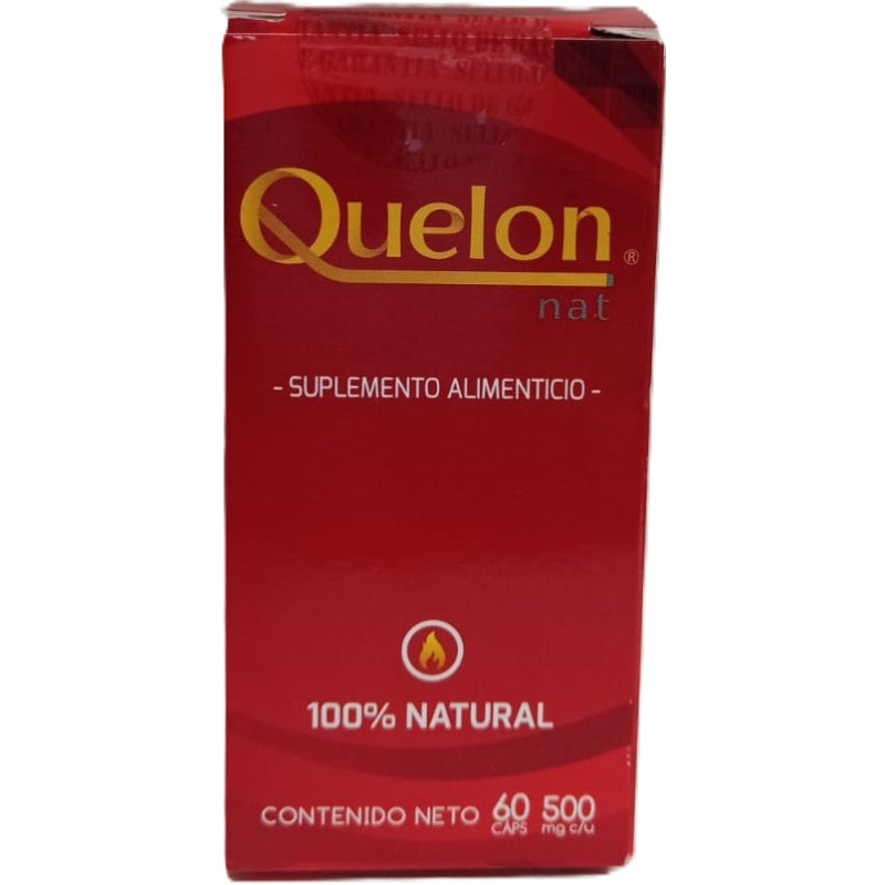 QUELON NAT (FAT BURNER) 60 CAPS 500MG