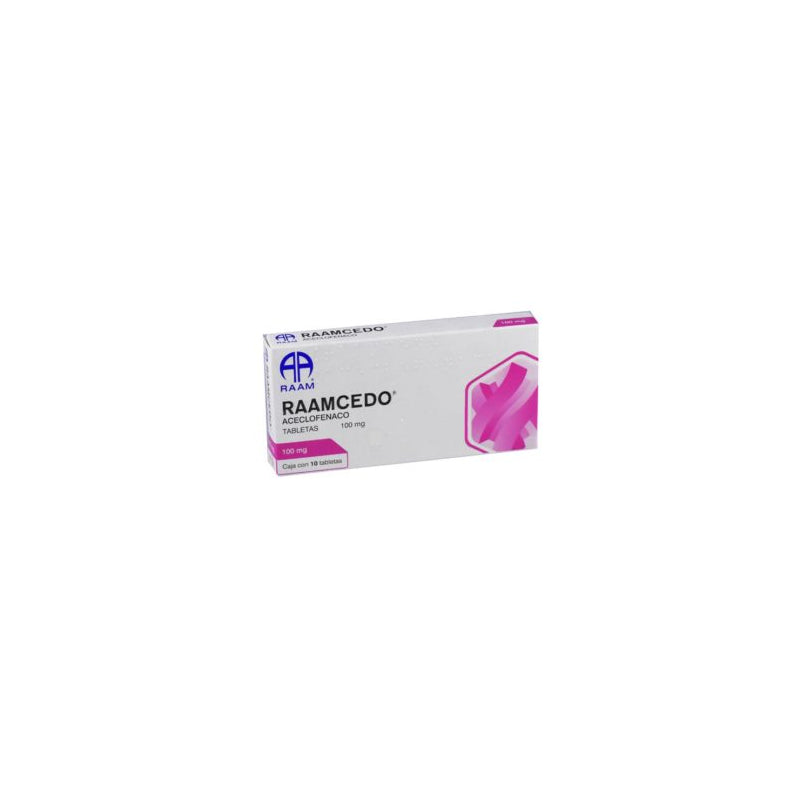 RAAMCEDO (ACECLOFENAC) 100MG 10 TABLETS