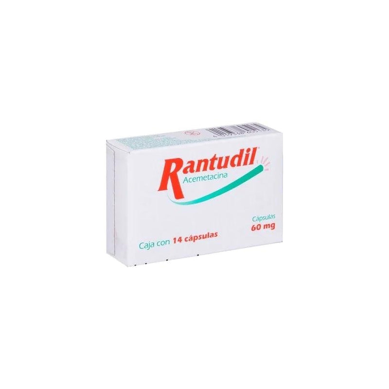 RANTUDIL (ACEMETACIN) 60MG 14 CAPSULES