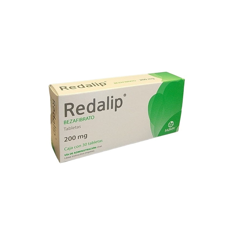 REDALIP (BEZAFIBRATE) 200MG 30 TABLETS