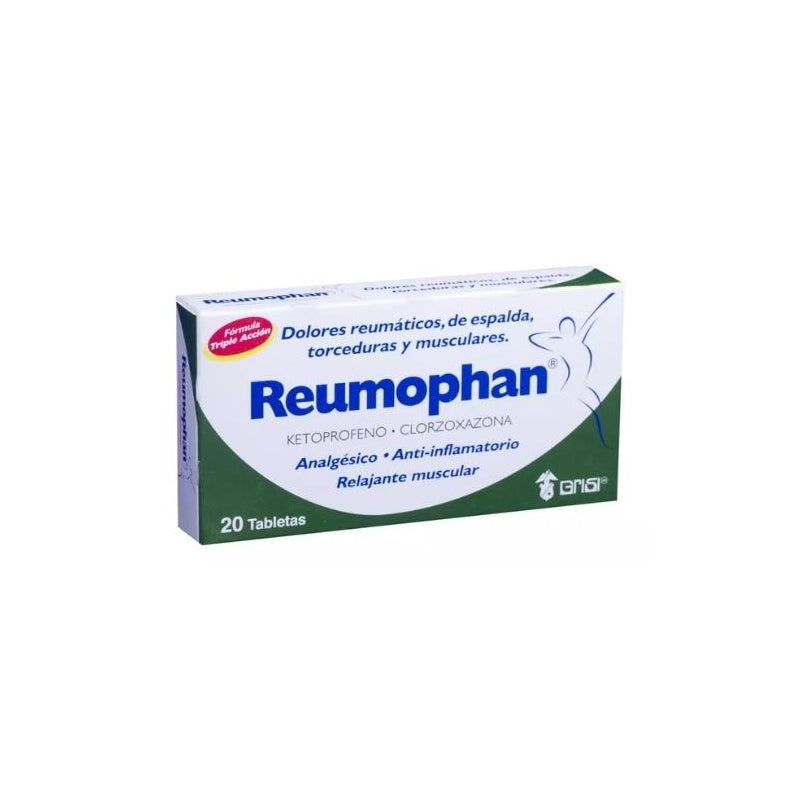 Reumophan (Ketoprofen / Chlorzoxazone) 20 Tabs
