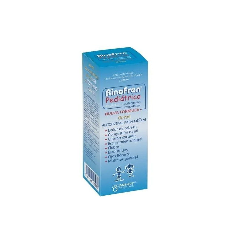 RINOFREN PEDIATRIC (PARACETAMOL/CHLORPHENAMINE) 30ML