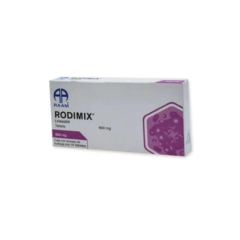 RODIMIX (LINEZOLID) 600MG 10 TABLETS