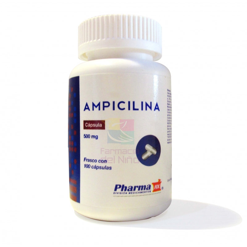RX AMPICILLIN 500MG 100TAB