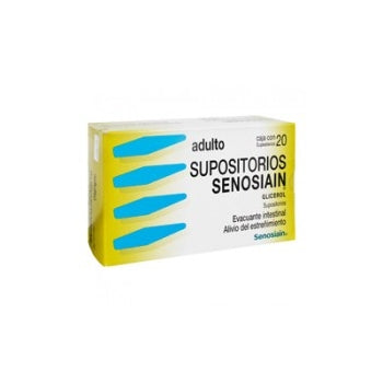 SENOSIAIN ADULT 20 SUPPOSITORIES