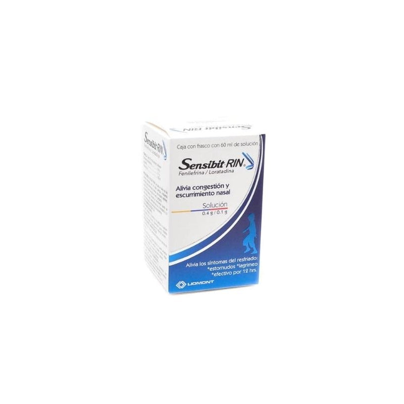 SENSIBIT-RIN (PHENYLEPHRINE/LORATADINE) SOLUTION 60ML