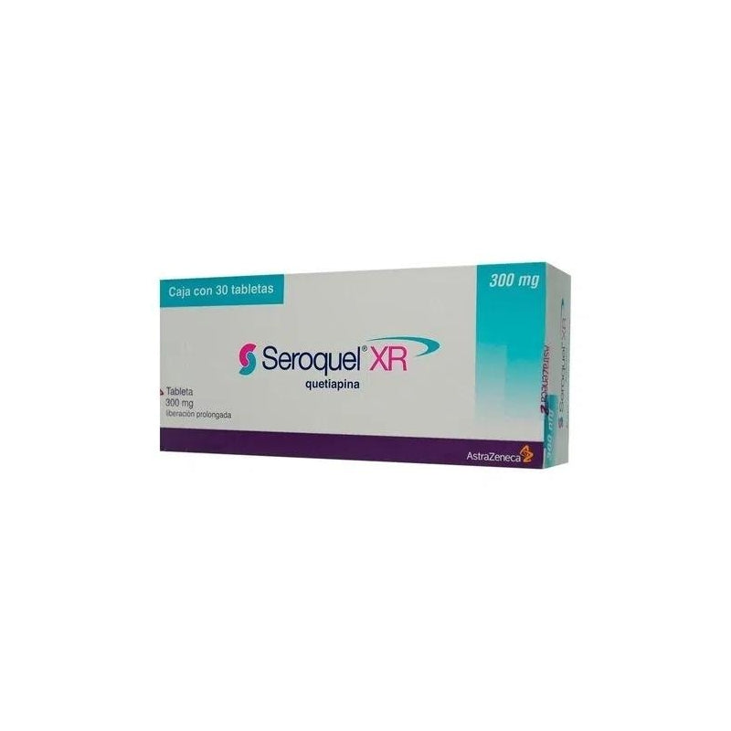 SEROQUEL XR (QUETIAPINE) 30 TABLETS 300MG