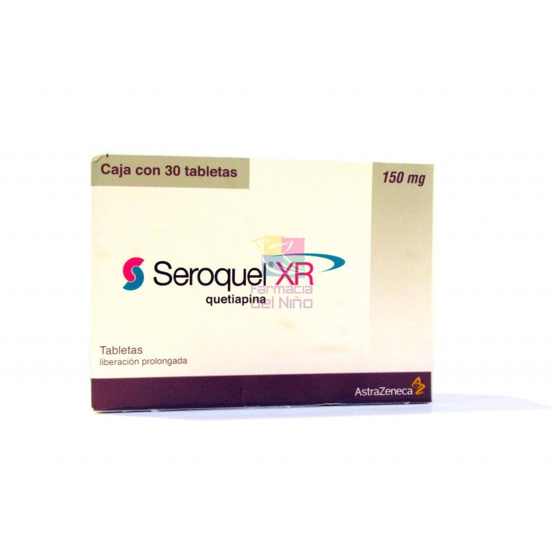 SEROQUEL XR (QUETIAPINE) 150 MG 30 TABLETS