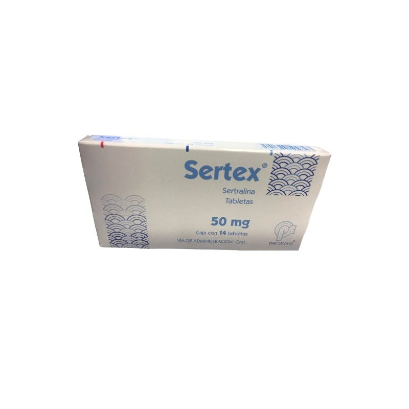 SERTEX 14 TABLETS 50MG